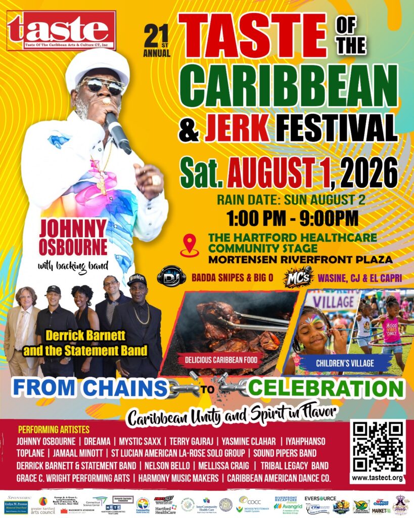 21st Taste of the Caribbean & Jerk Festival - Arts and Culture 2026 - Flyer