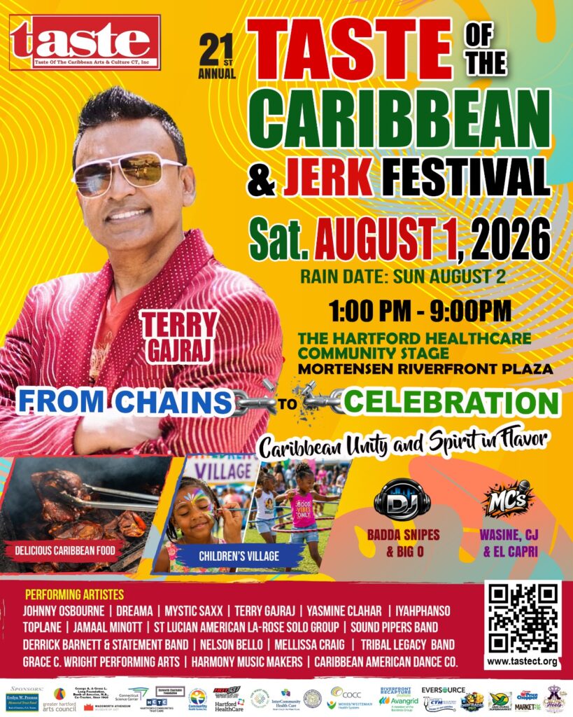 21st Taste of the Caribbean & Jerk Festival - Arts and Culture 2026 - Flyer